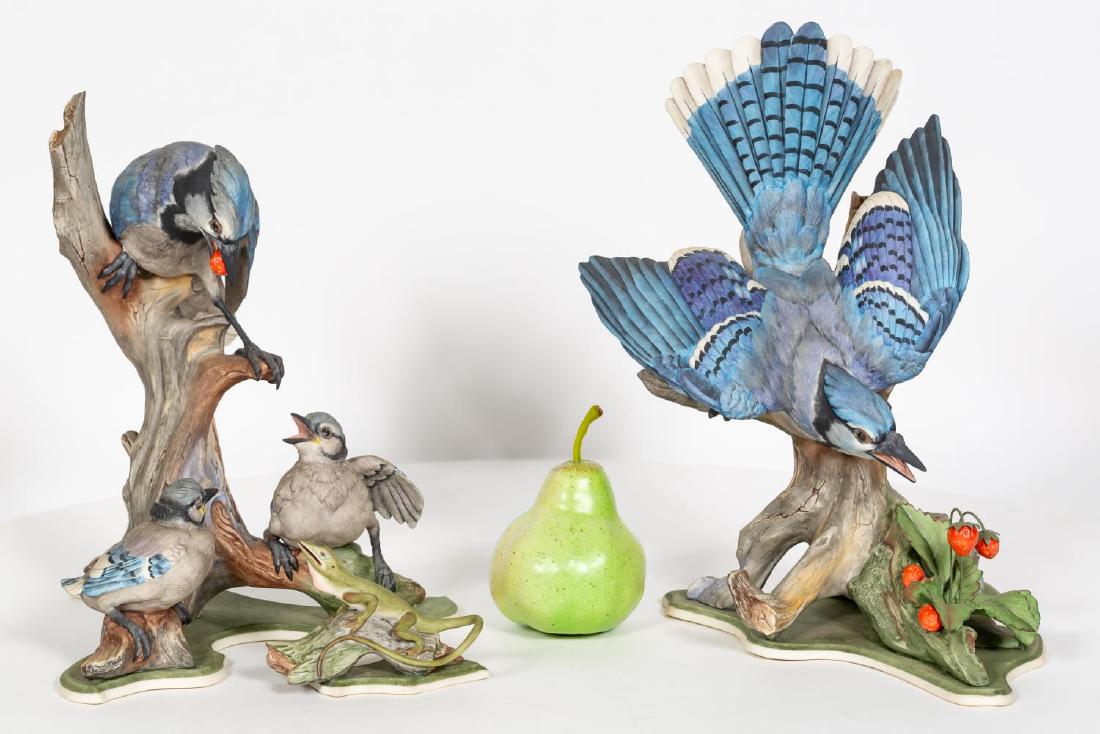 3 PC Set, Boehm Male & Female Blue Jays - May 19, 2019 | Ahlers
