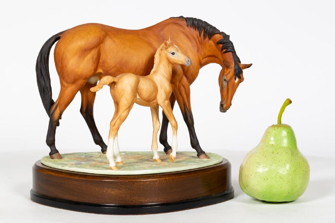 Royal Worcester Princes's Grace & Foal Figurine (1 of 6)