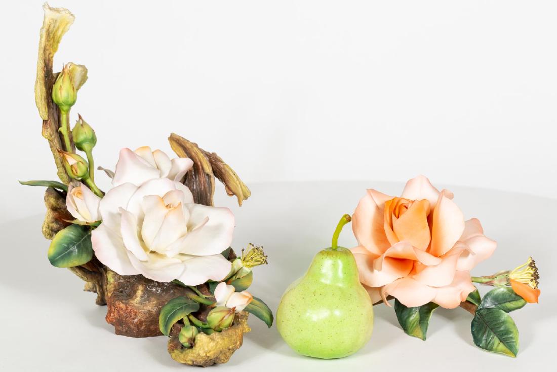 Two Connoisseur Porcelain Limited Edition Flowers (1 of 6)