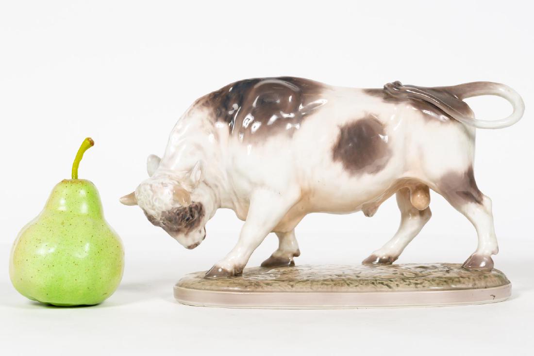 Dahl Jensen Bull Porcelain Figurine (1 of 6)
