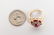 14k Yellow Gold, Ruby, & Diamond Ring - 6
