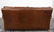 Ralph Lauren Brown Leather Vintage Loveseat - 2