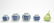 Four Chinese Export Blue & White Vases, Two Pairs - 3
