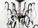 Louis XV Style Six-Light Crystal Chandelier - 3