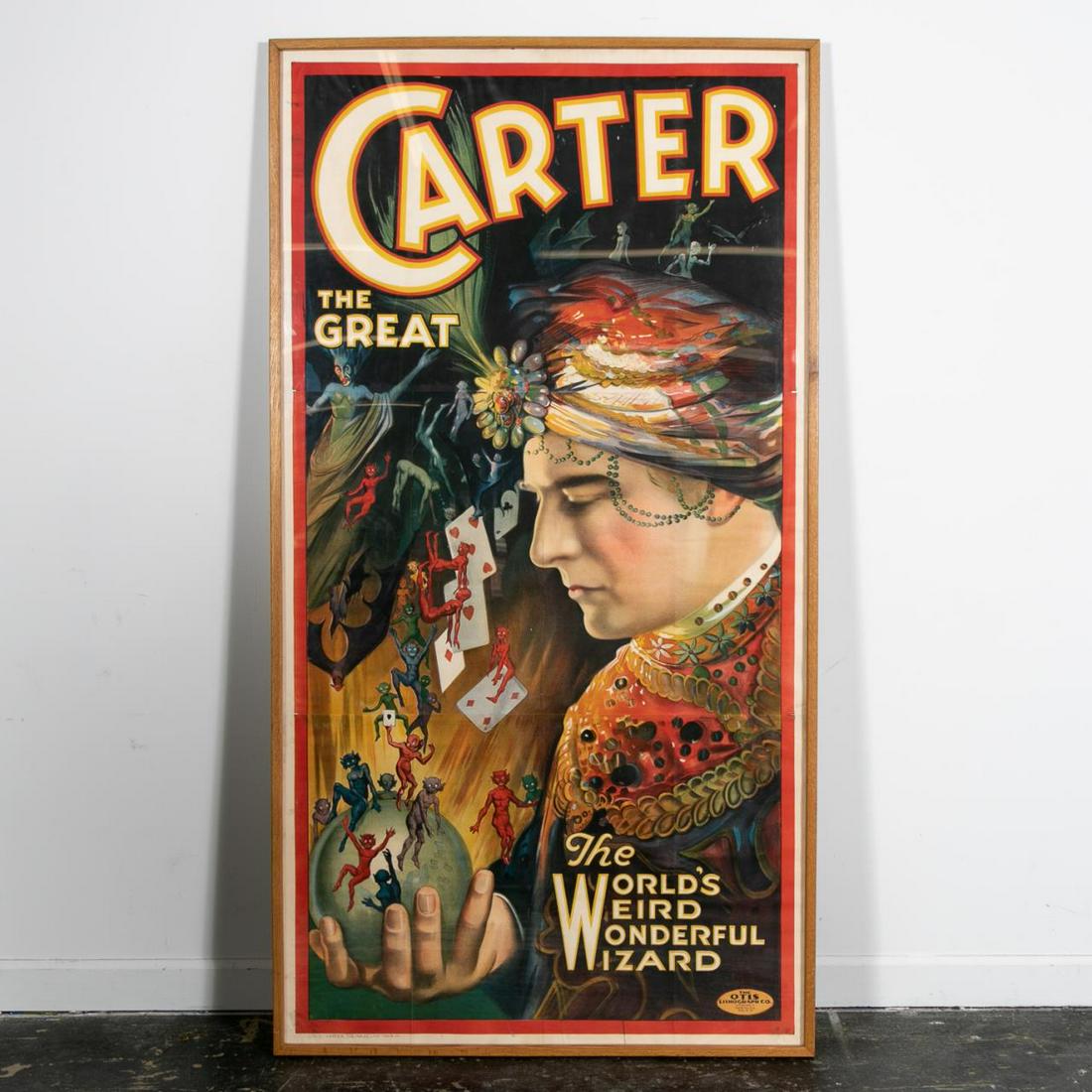 Large, Carter The Great 3 Sheet Advertising Poster (1 of 6)