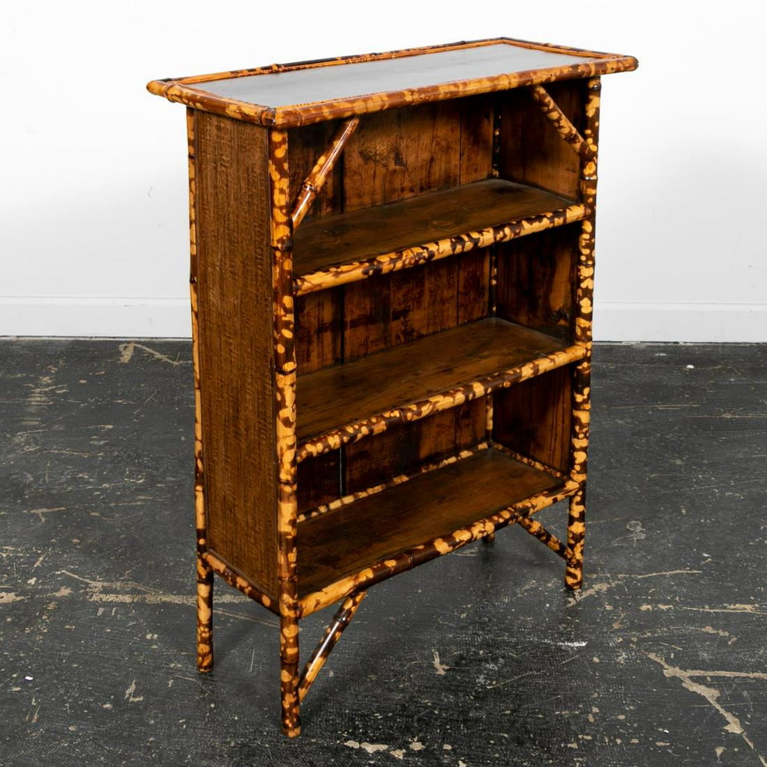19th C. Bamboo Aesthetic Movement Bookcase (1 of 5)