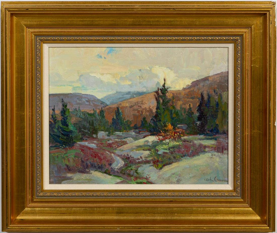 Michael Graves "Early Autumn" Oil  on Canvas (1 of 3)