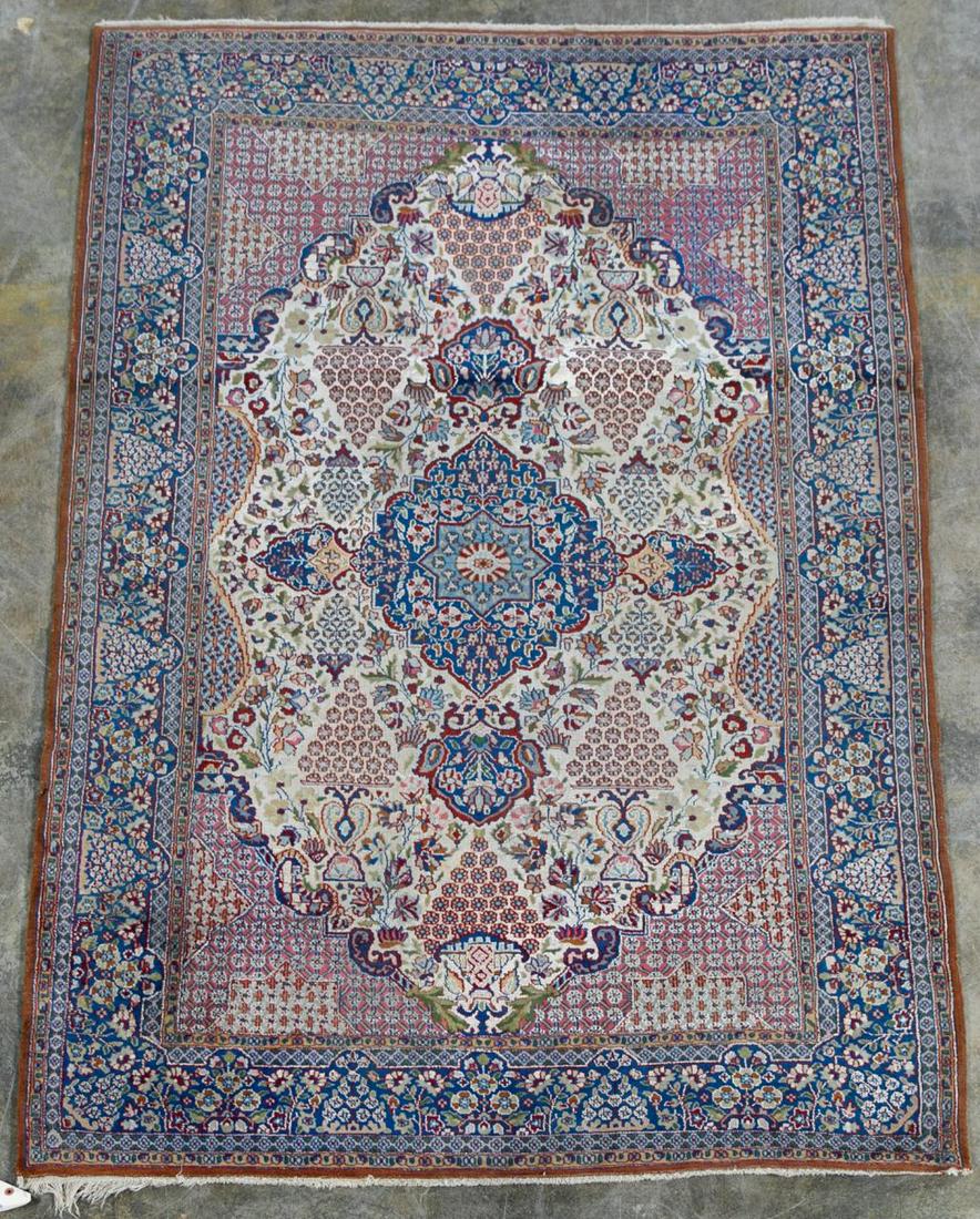 Handwoven Persian Lavar Area Rug 7' 4" x 4' 8" (1 of 4)