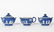 Three PCS. of Wedgwood Blue Jasper Dip Teaware - 2