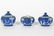 Three PCS. of Wedgwood Blue Jasper Dip Teaware - 4