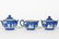 Three PCS. of Wedgwood Blue Jasper Dip Teaware - 5