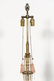 Style of Arlus, Crystal & Wrought Iron Floor Lamp - 2
