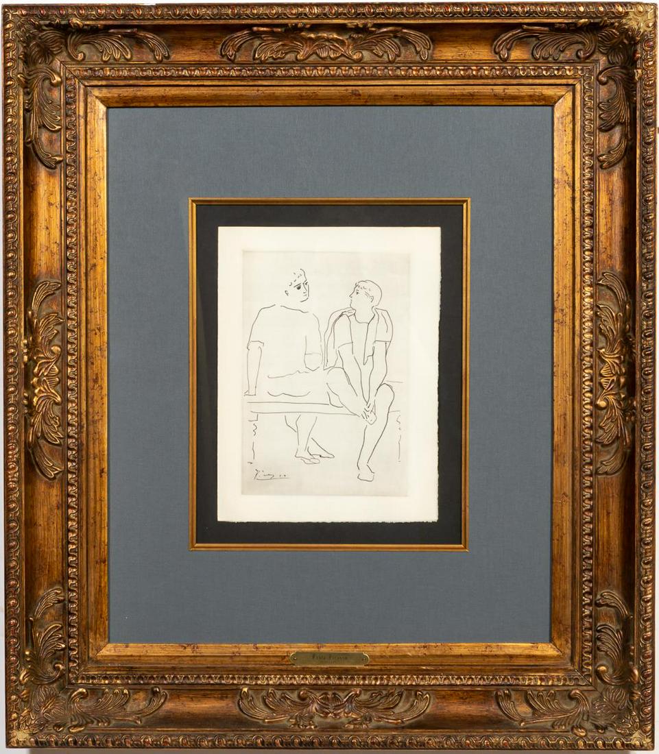 Picasso "Grace Et Movement" Copper Plate Engraving (1 of 7)