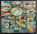American School, Colorful Futuristic Abstract Oil