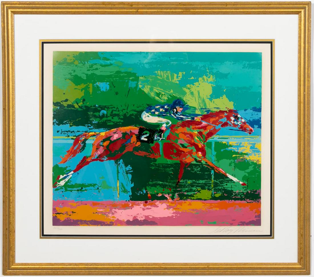 Leroy Neiman, "Big Red Secretariat" Serigraph (1 of 4)