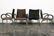 Set of Eight Lowenstein Modern Striped Chairs - 2