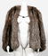 Vintage Ladies Chocolate-Silver Fox Fur Coat - 3