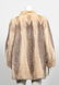 Ladies Blonde Mink and Striped Fox Short Fur Coat - 2