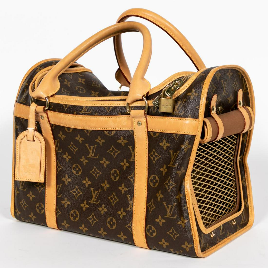 Louis Vuitton Monogram Sac Chien 40 Pet Carrier (1 of 7)