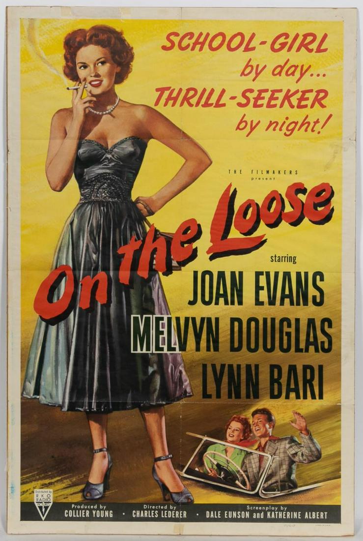 "On The Loose" 1951 Original Movie Poster (1 of 3)