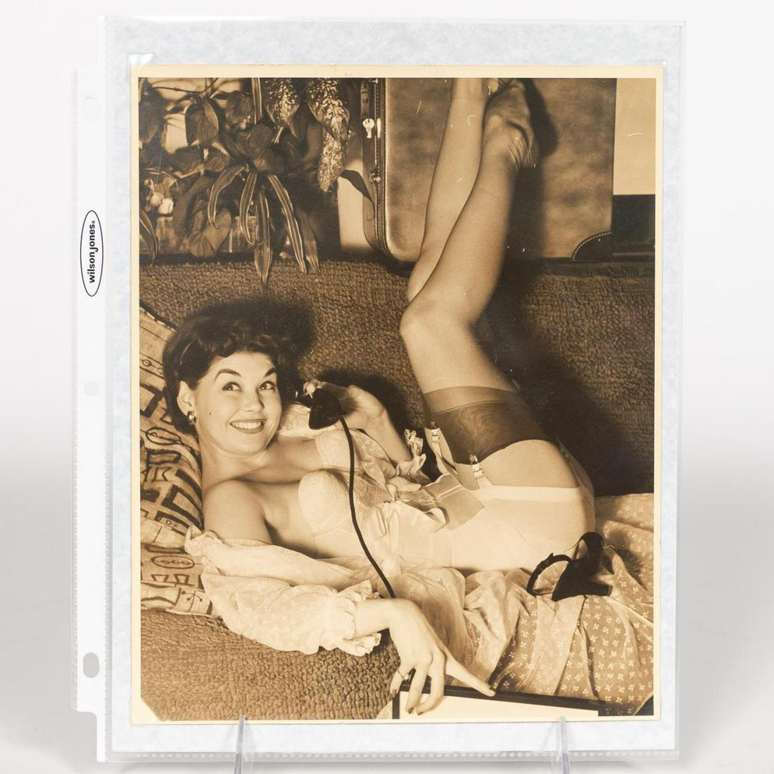 Gil Elvgren, "A Number to Remember" Janet Rae (1 of 3)