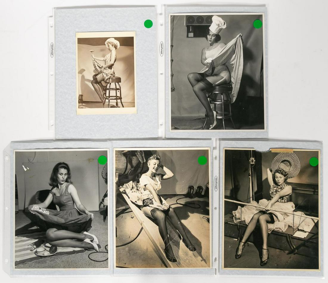 Five, Gil Elvgren Silver Gelatin Pinup Photographs (1 of 4)