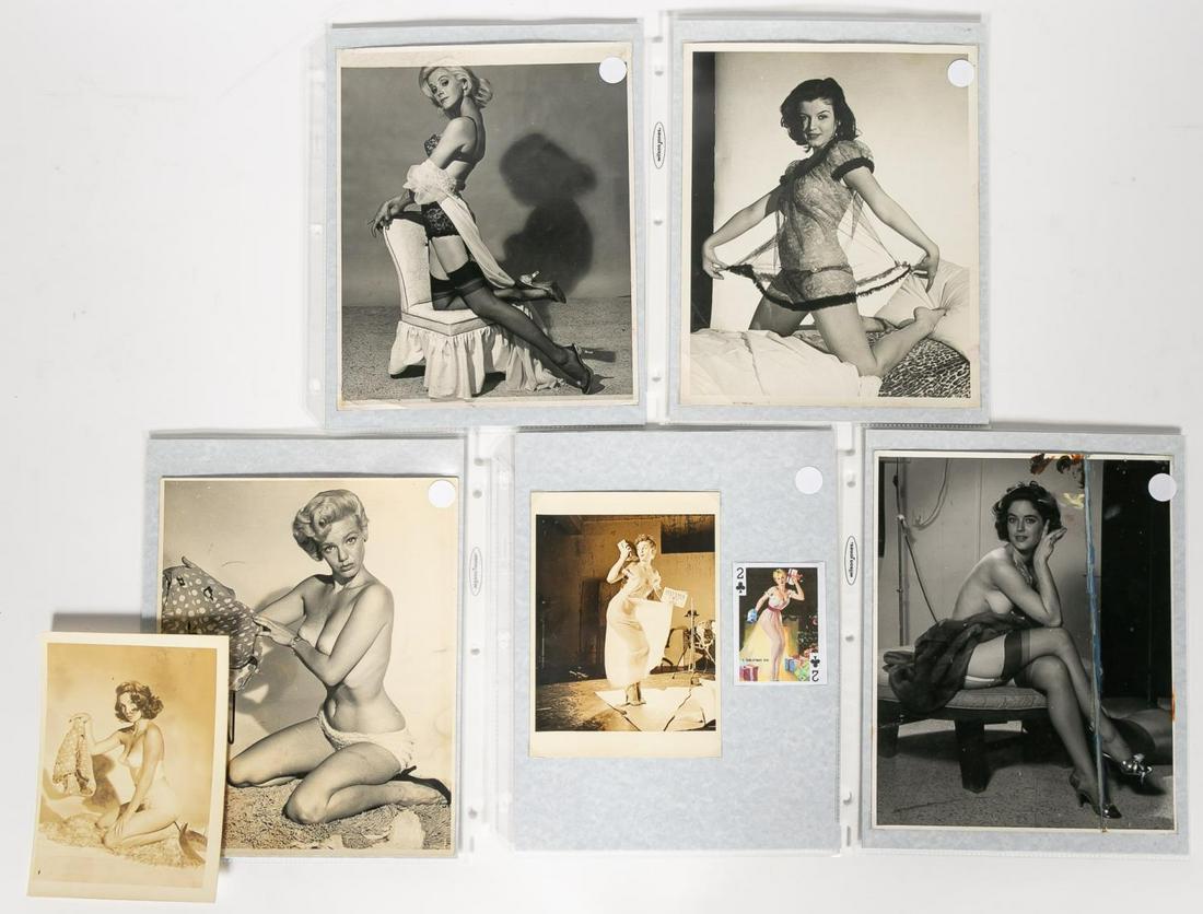 Five, Gil Elvgren Silver Gelatin Pinup Model Poses (1 of 3)