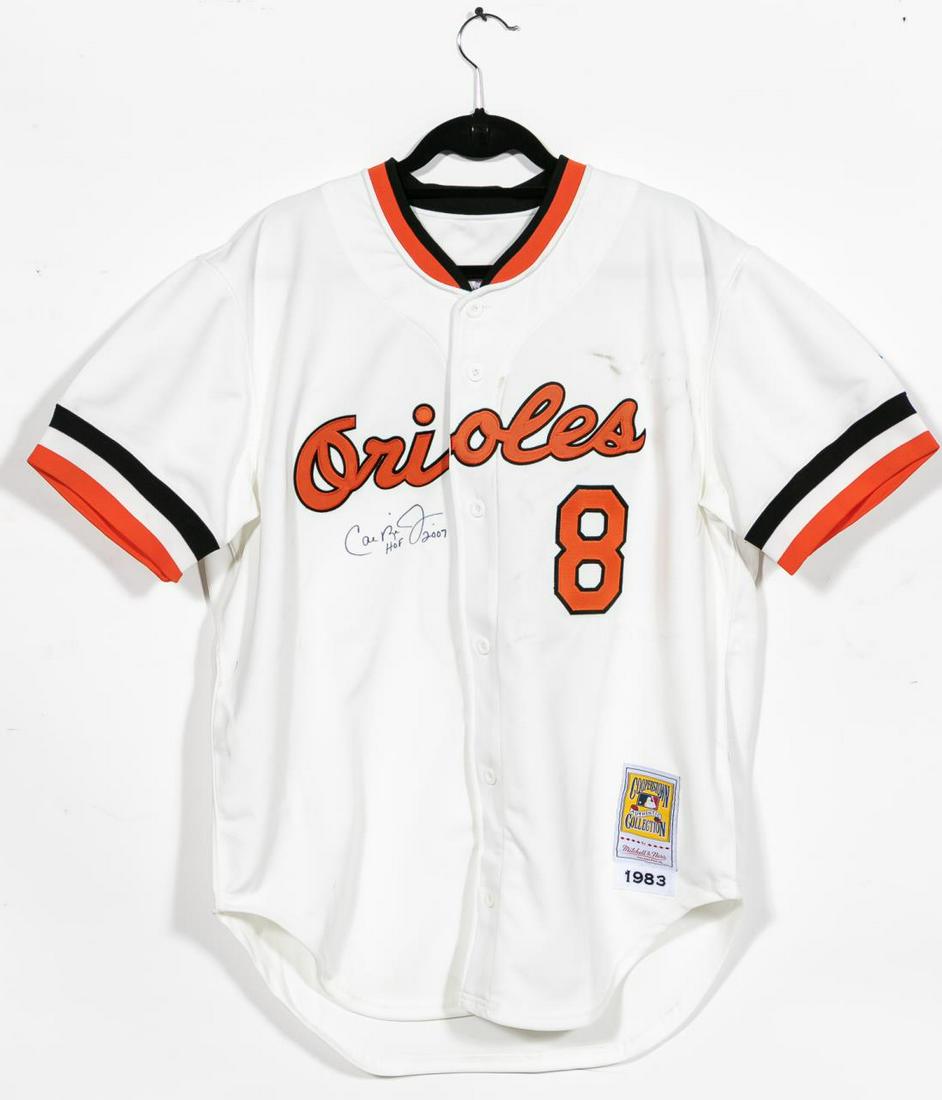 Cal Ripken Jr, 2007 Autographed Orioles Jersey (1 of 7)