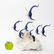 LINDQUIST, "SCHOOLING ANGELS" ART GLASS SCULPTURE - 2
