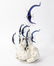 LINDQUIST, "SCHOOLING ANGELS" ART GLASS SCULPTURE - 3