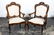 PAIR, 18TH C. ITALIAN WALNUT ROCOCO ARMCHAIRS