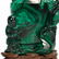 CHINESE, CARVED FIGURAL MALACHITE VASE ON STAND - 6