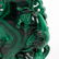 CHINESE, CARVED FIGURAL MALACHITE VASE ON STAND - 7