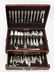 113 PC, TOWLE "KING RICHARD" STERLING FLATWARE SET - 3