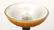 PAIR, ART DECO CAST IRON & GLASS TORCHIERE LAMPS - 4