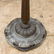 PAIR, ART DECO CAST IRON & GLASS TORCHIERE LAMPS - 5