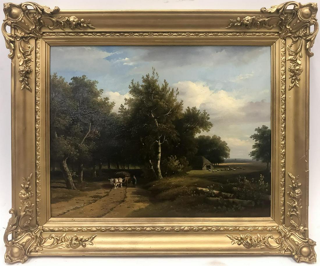 JOHANNES PIETER VAN WISSELINGH, DUTCH OIL PAINTING (1 of 8)