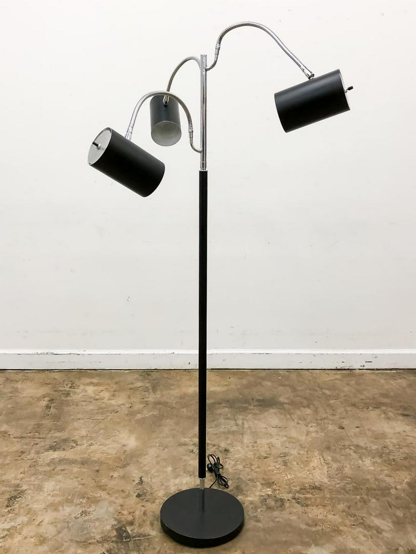 VINTAGE ARREDOLUCE STYLE THREE-LIGHT FLOOR LAMP (1 of 6)