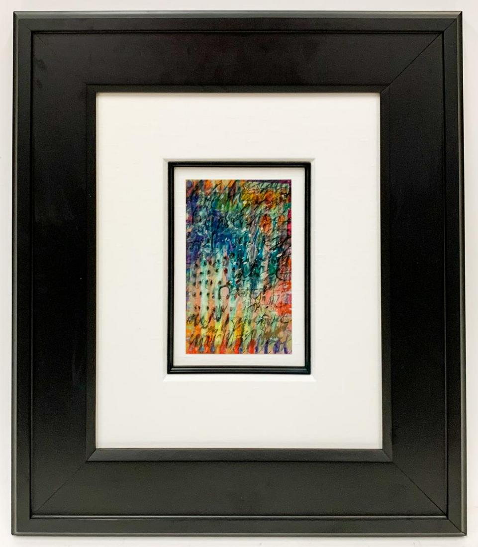 TIM YANKE, "YANKE DOODLE" MIXED MEDIA LITHOGRAPH (1 of 7)