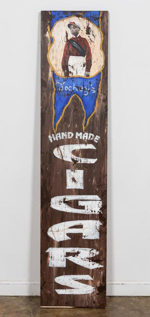 CEDRIC SMITH, JOCKEY'S CIGARS - 2004, MIXED MEDIA