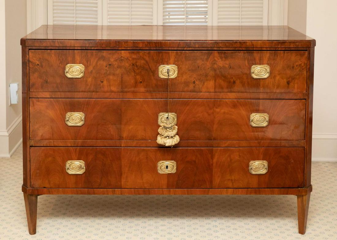 19th C. Neoclassical Style Mahogany Commode (1 of 5)