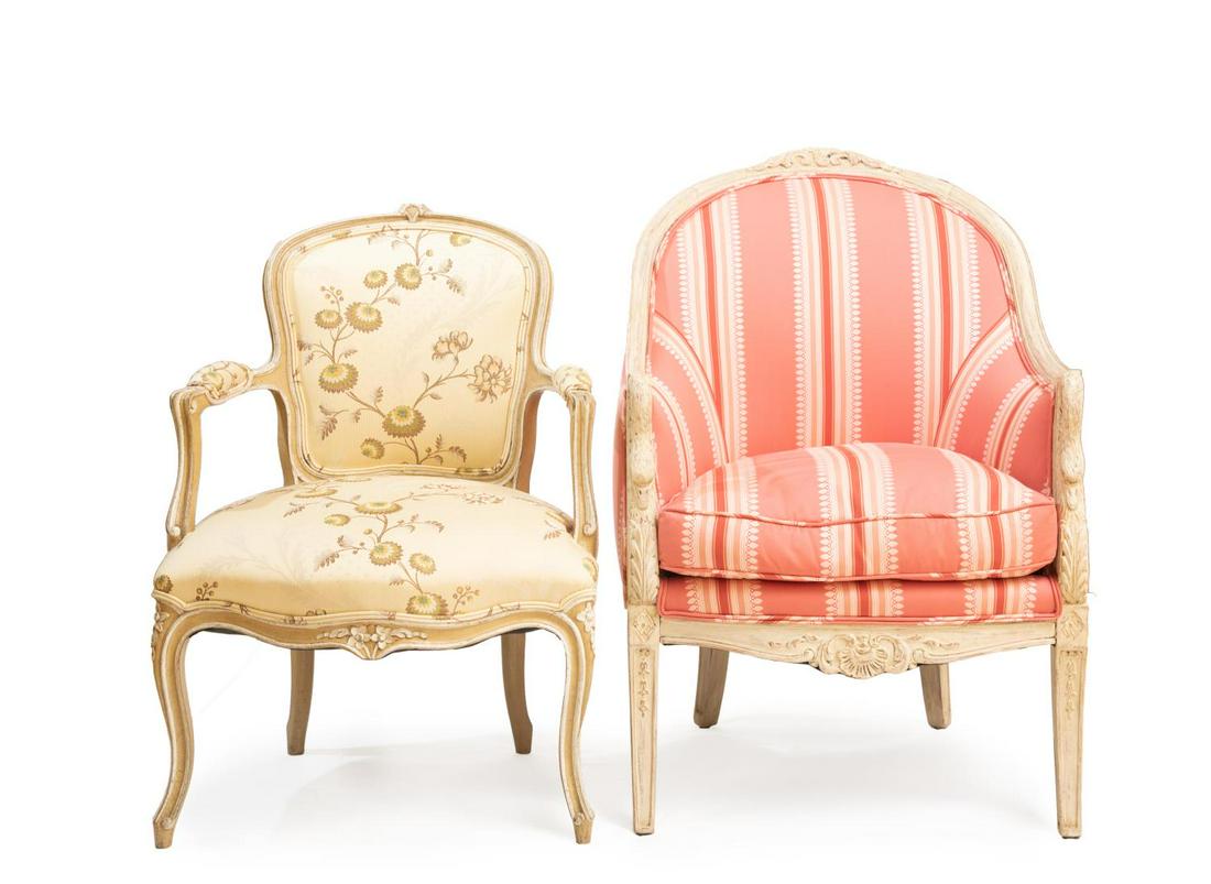 Group of Two French Style Chairs (1 of 5)