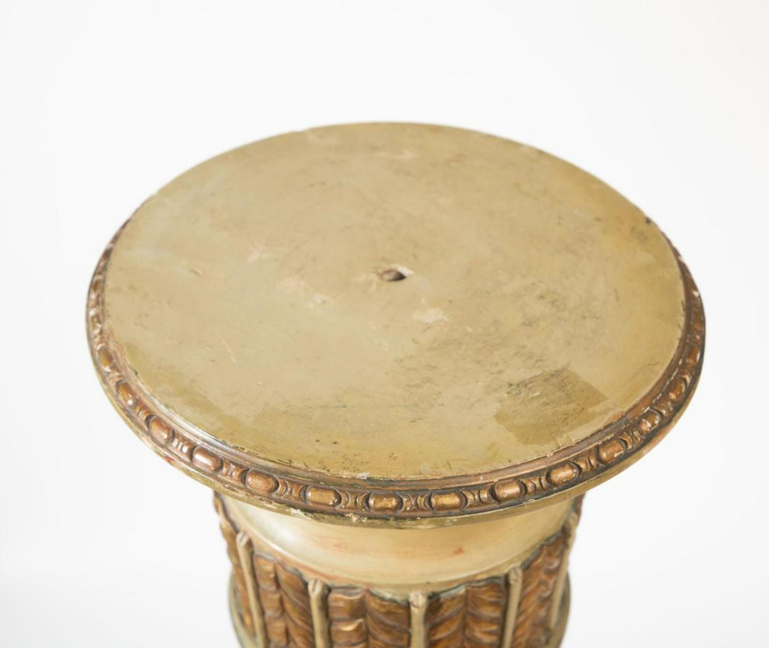 French Empire Style Column Form Pedestal (1 of 5)