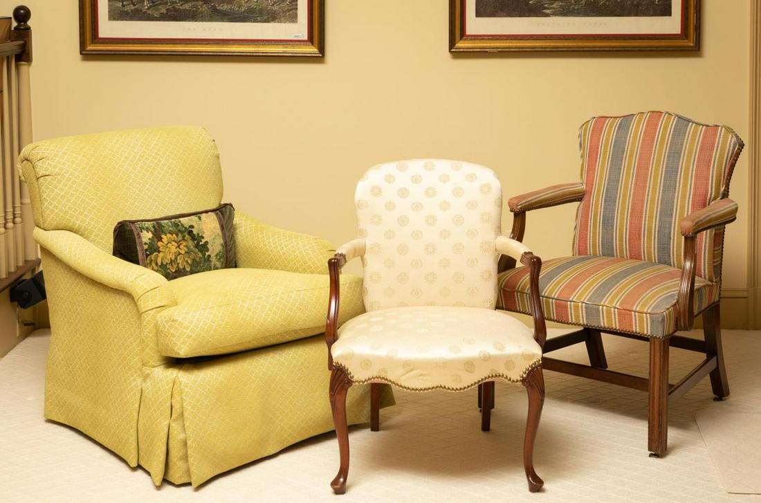 Group of Three Armchairs (1 of 5)