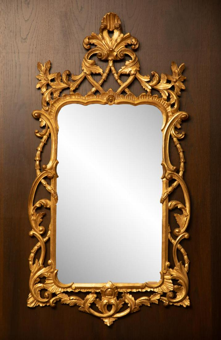 Italian Style Gilt Framed Wall Mirror (1 of 3)