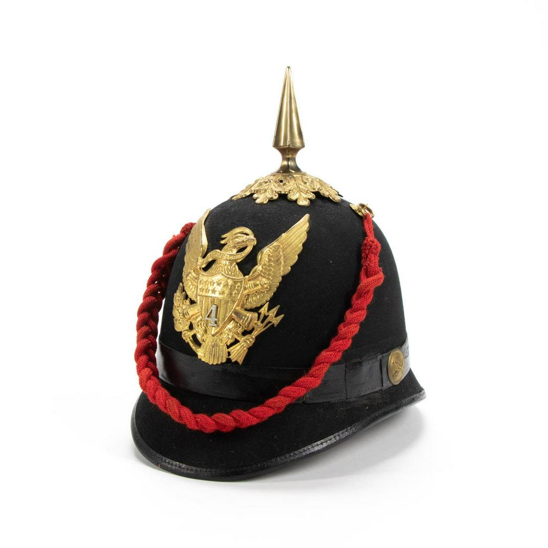 CASQUE À POINTE D'OFFICIER PRUSSIEN D'ARTILLERIE DE CAMPAGNE, modèle 21