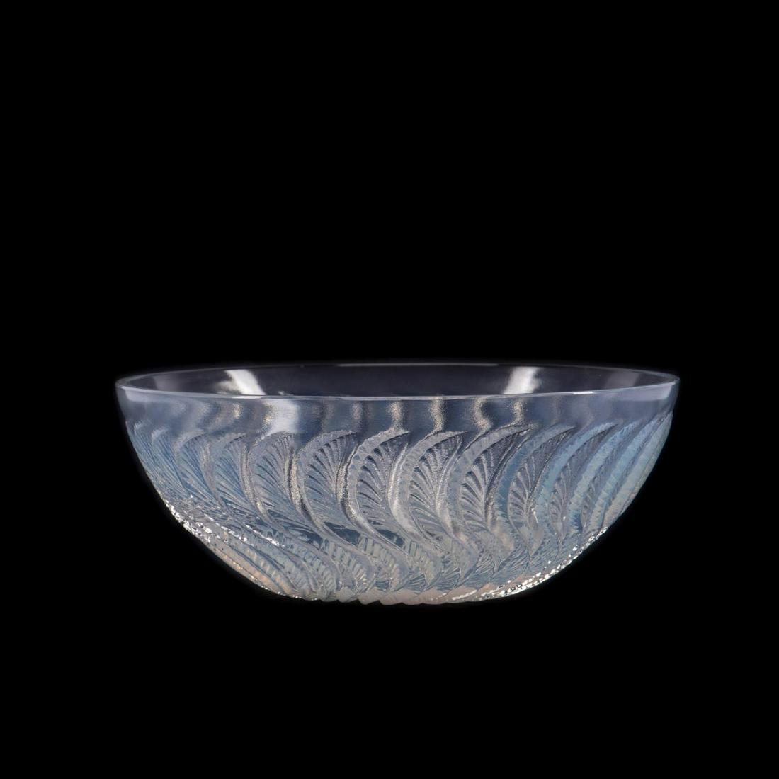 LALIQUE 'ACTINIA' OPALESCENT GLASS BOWL, C. 1933 (1 of 6)