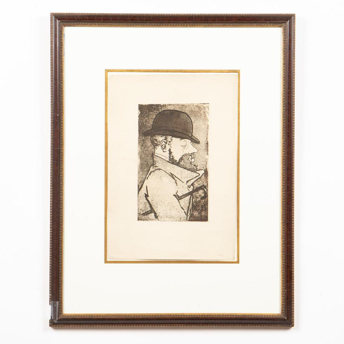 CHARLES MAURIN, PORTRAIT OF TOULOUSE LAUTREC, 1893 (1 of 4)