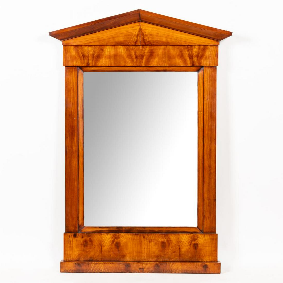 19TH C. FRENCH NEOCLASSICAL WALNUT MIRROR (1 of 4)