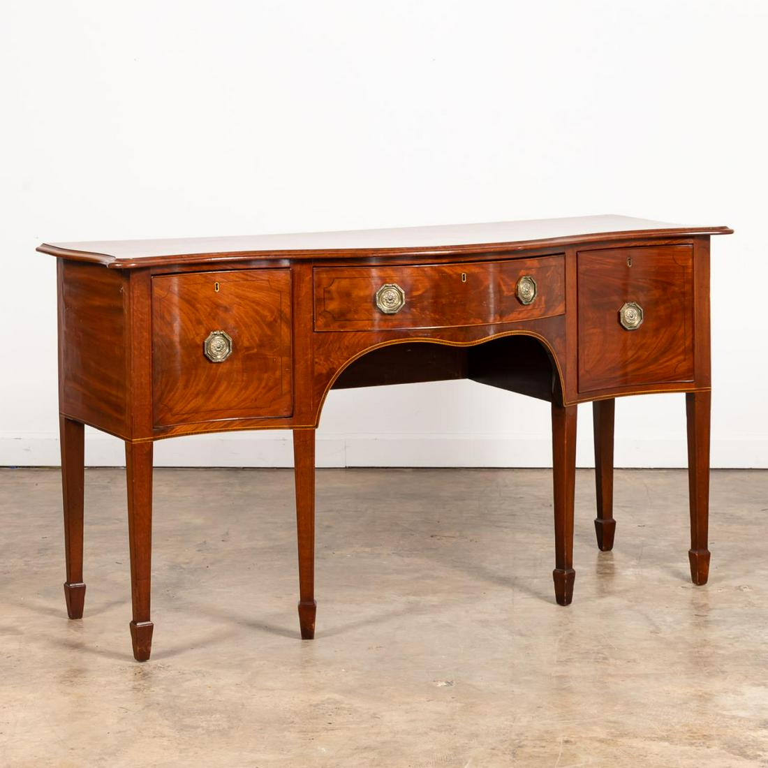 19TH C. ENGLISH HEPPLEWHITE STYLE SIDEBOARD (1 of 6)